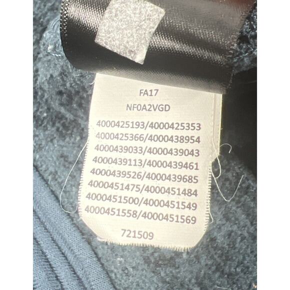 The North Face Indi 2 Gray Full Zip Jacket Slim Fit Fleece Lined Women's Large - Picture 11 of 16